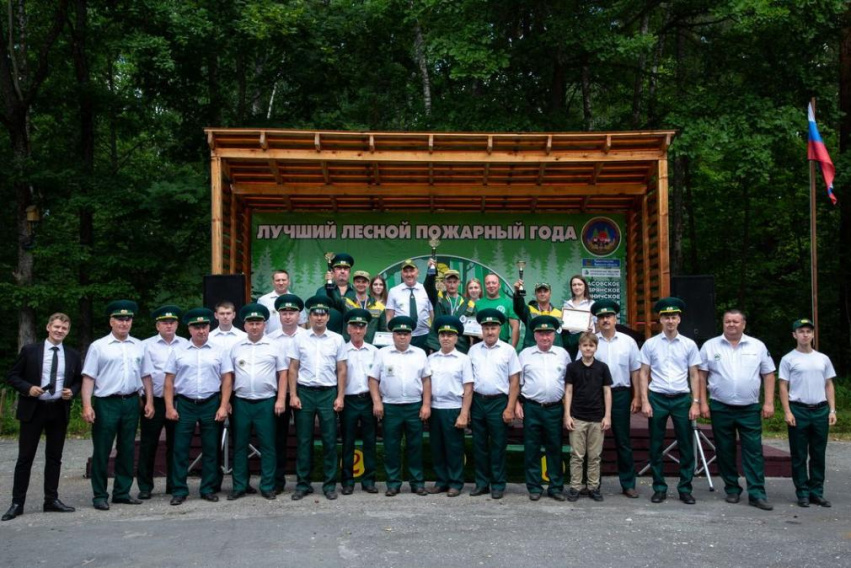 Лучшим лесным пожарным Брянской области стал Сергей Стёпин