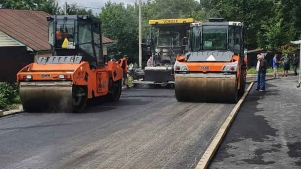 Ремонт улицы Октябрьской продолжается