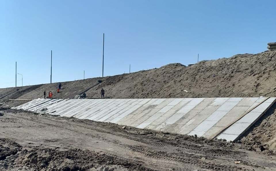 В Брянске продолжается второй этап строительства автодороги-дамбы Брянск-1 — Брянск-2