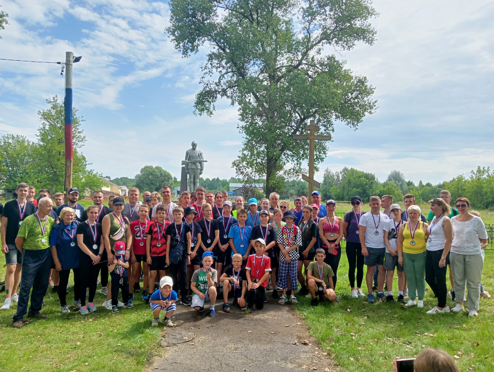 В Карачеве ко Дню города прошли легкоатлетический пробег и велопробег