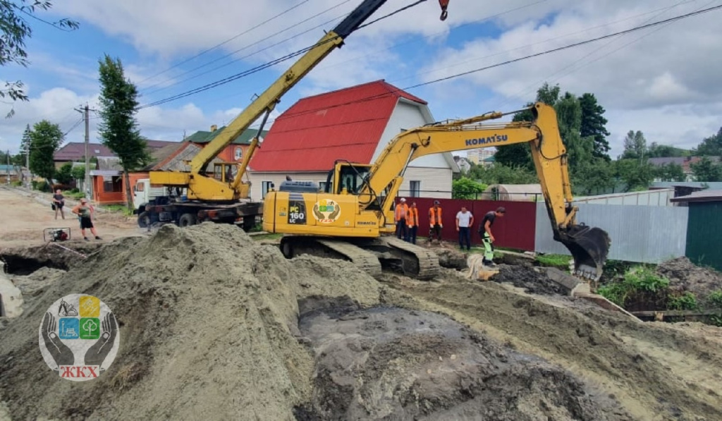 В Володарском районе Брянска продолжается капремонт дороги по улице Тельмана