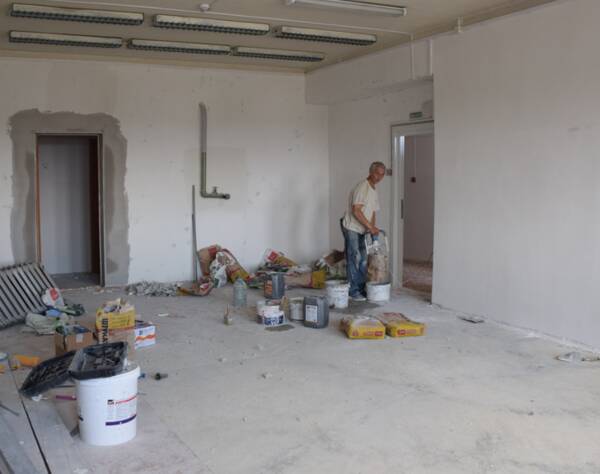 В брянском Климово по нацпроекту идет ремонт ДШИ