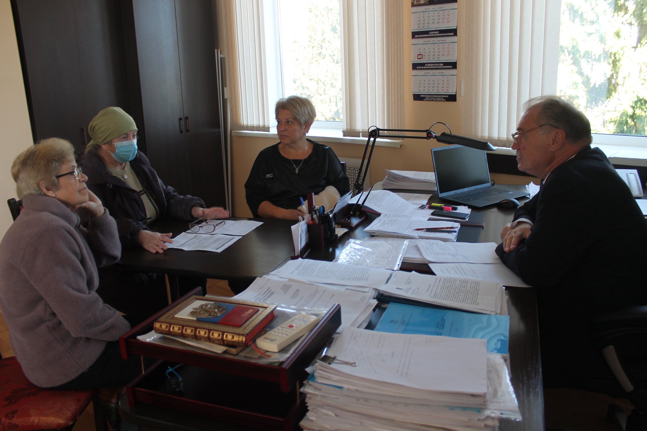 Глава администрации Карачевского района провел очередной личный прием граждан