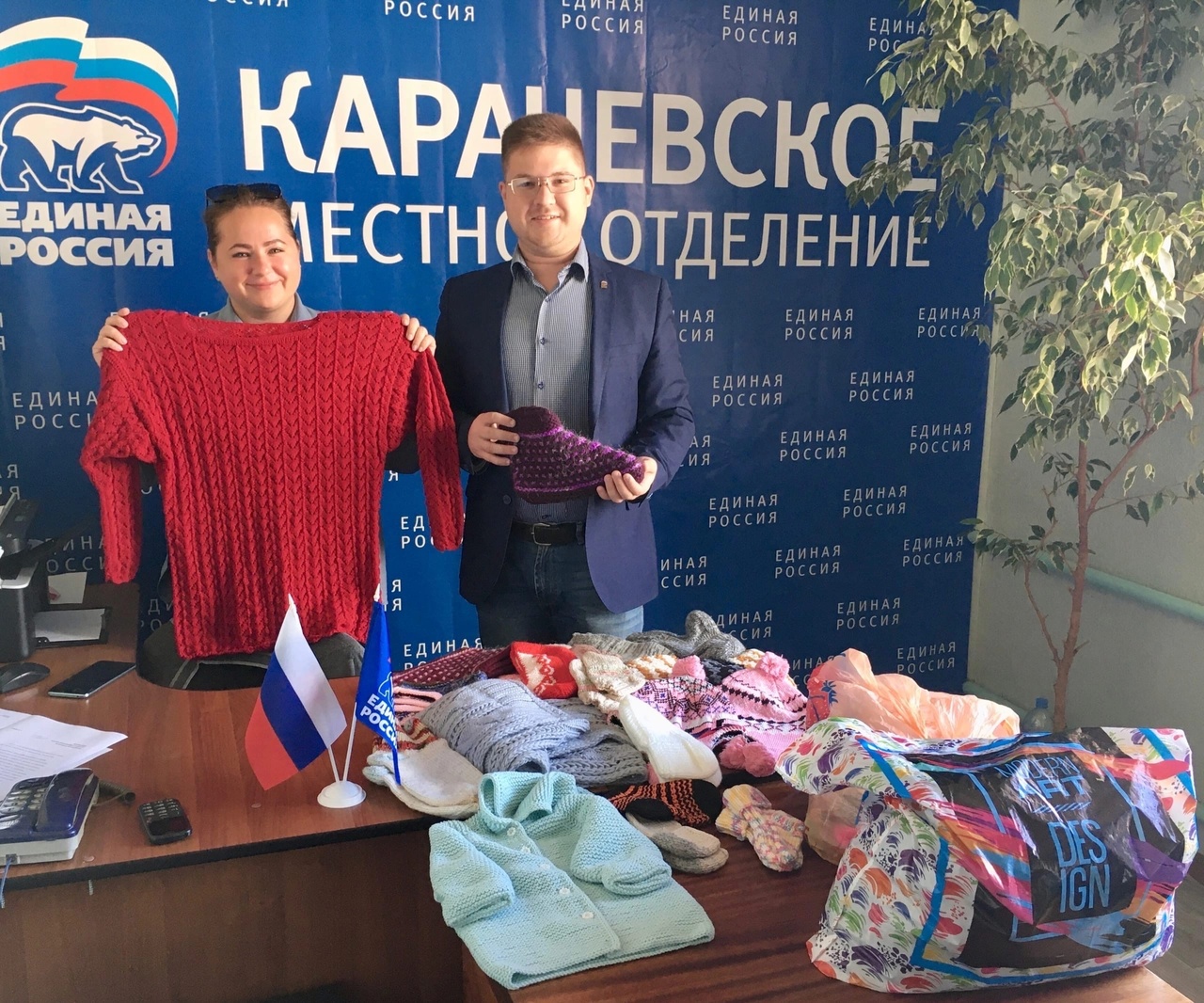 Карачев  подключился  к партийной акции «Бабушкина забота»