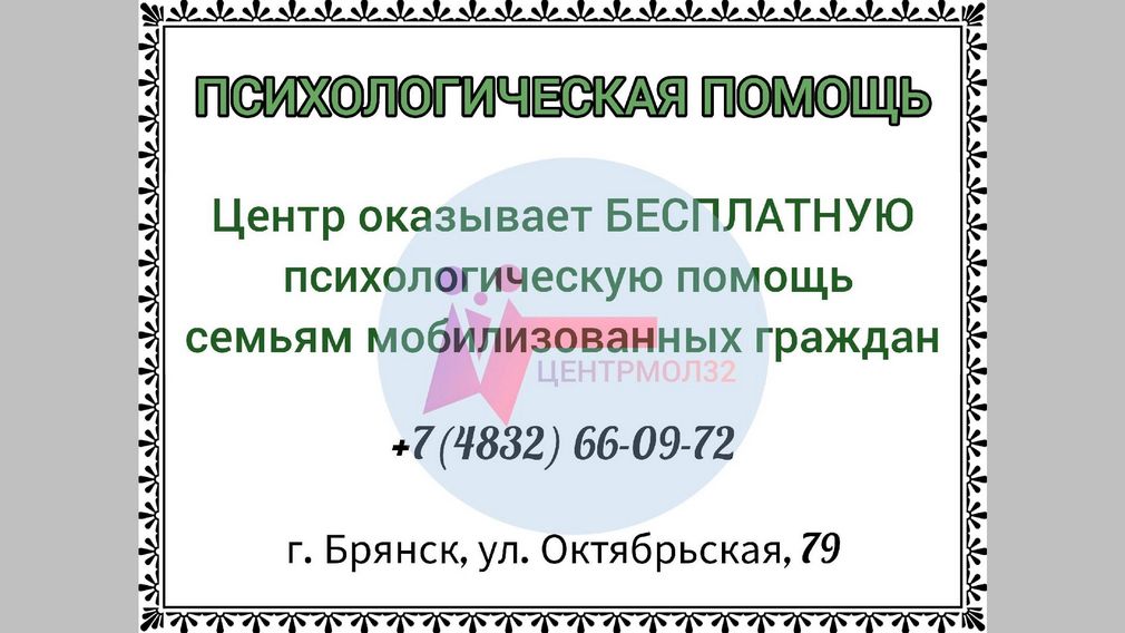 #МЫВМЕСТЕ помогает брянским семьям мобилизованных и военнослужащих