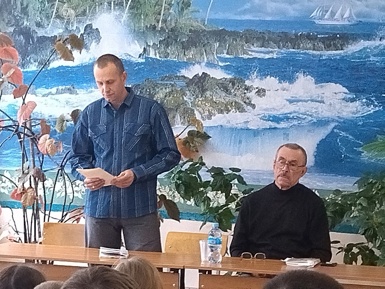 В Дроновской школе прошла встреча с поэтами — земляками