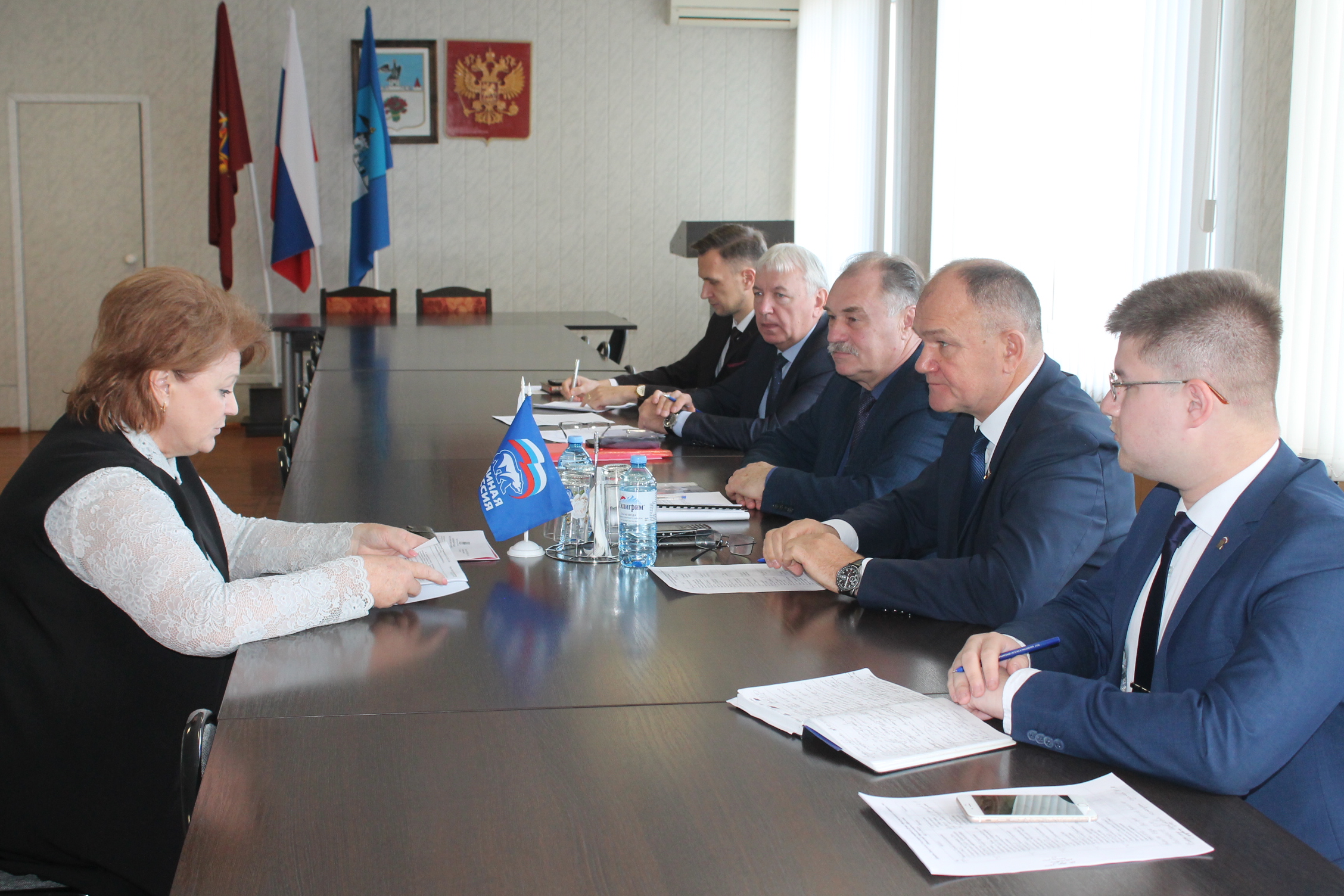 В Карачеве депутат Госдумы Николай Щеглов провел личный прием граждан