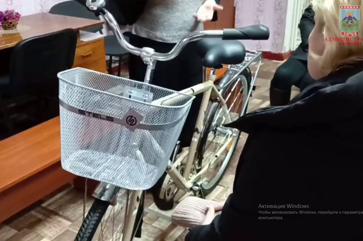 В Брянку передали 14 велосипедов из Брянской области