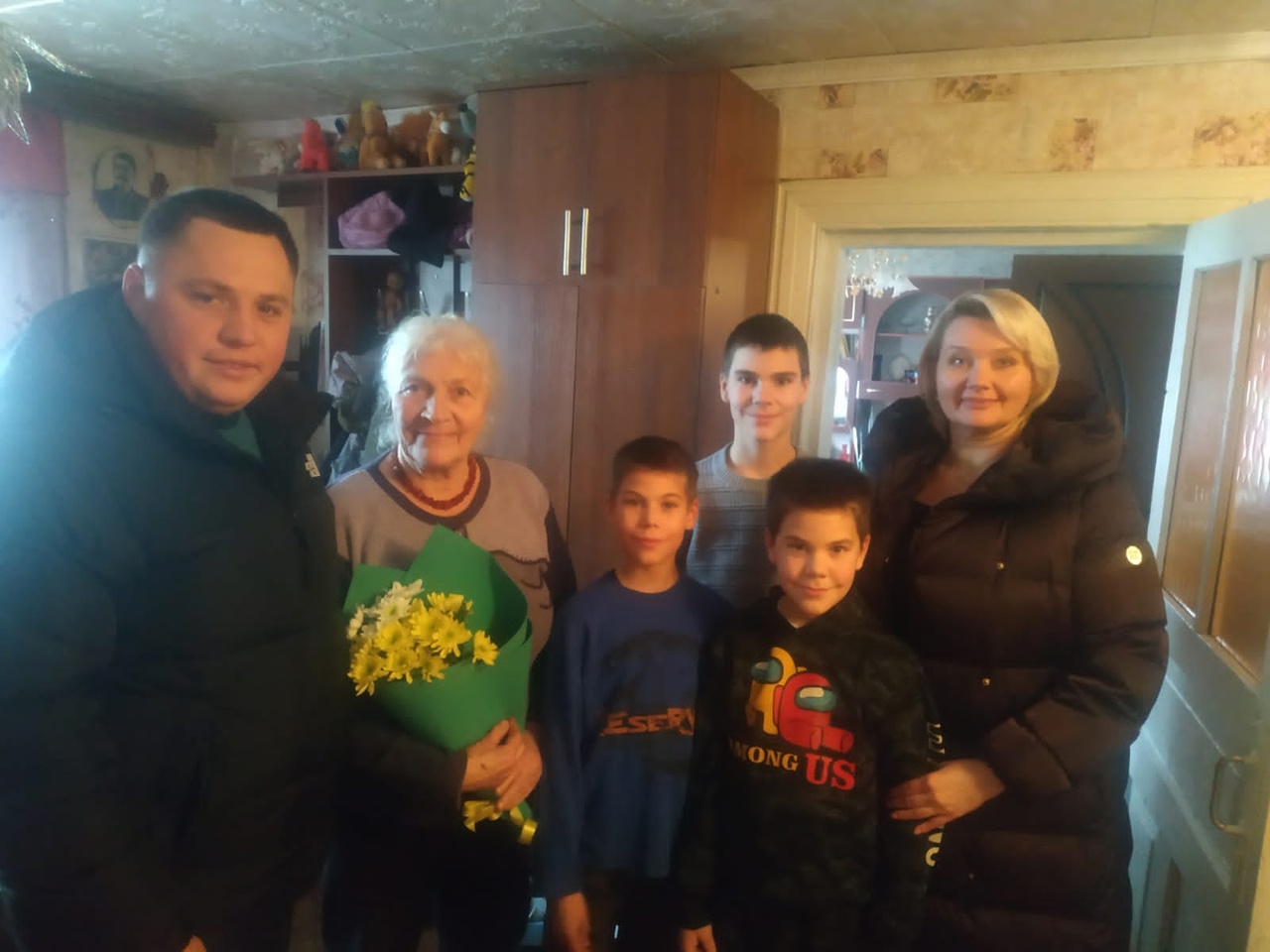 В Карачевском районе поздравили с праздником матерей погибших героев-сыновей