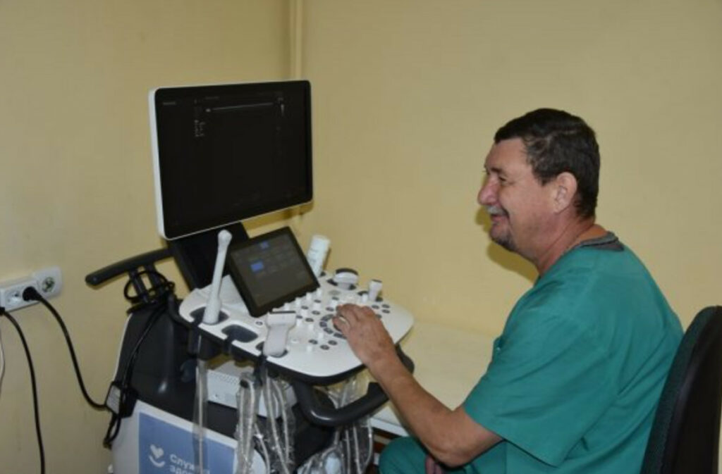 В Мглинской ЦРБ установили новый аппарат УЗИ «РуСкан 65»