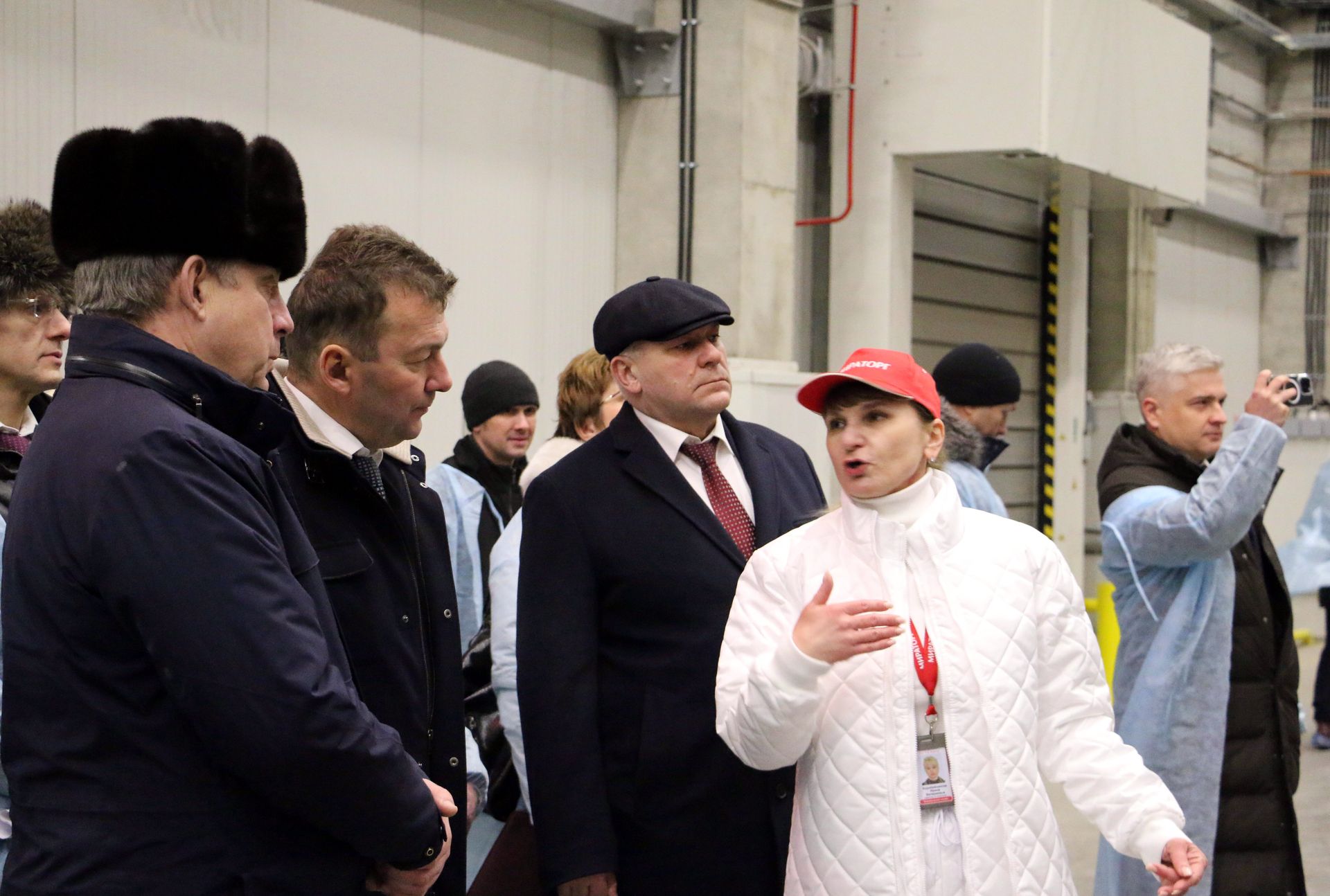 Руководители области ознакомились с передовыми технологиями «Мираторга»