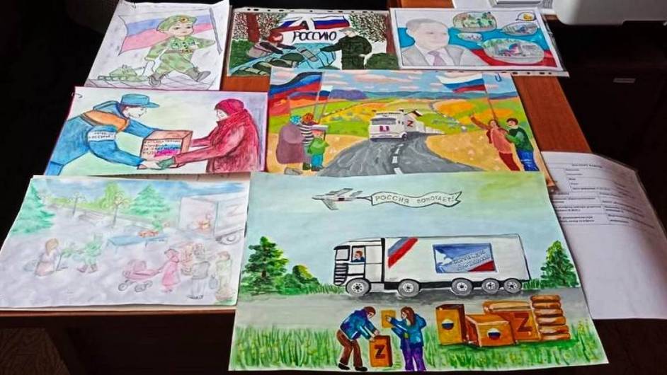 Школьница из брянских Клинцов победила во Всероссийском конкурсе рисунков «Россия помогает»