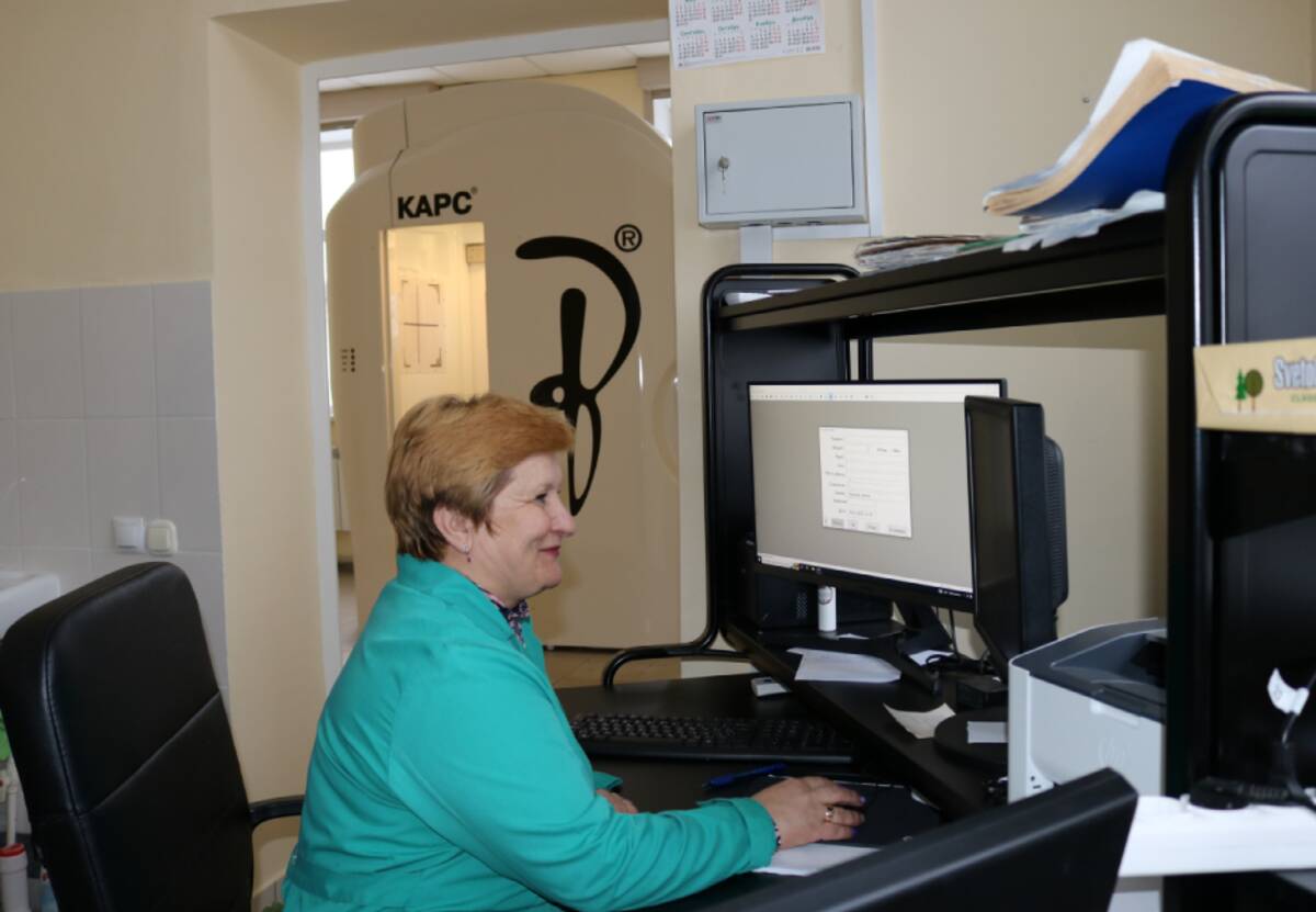 На Брянщине в Комаричском районе завершился капремонт флюорографического кабинета