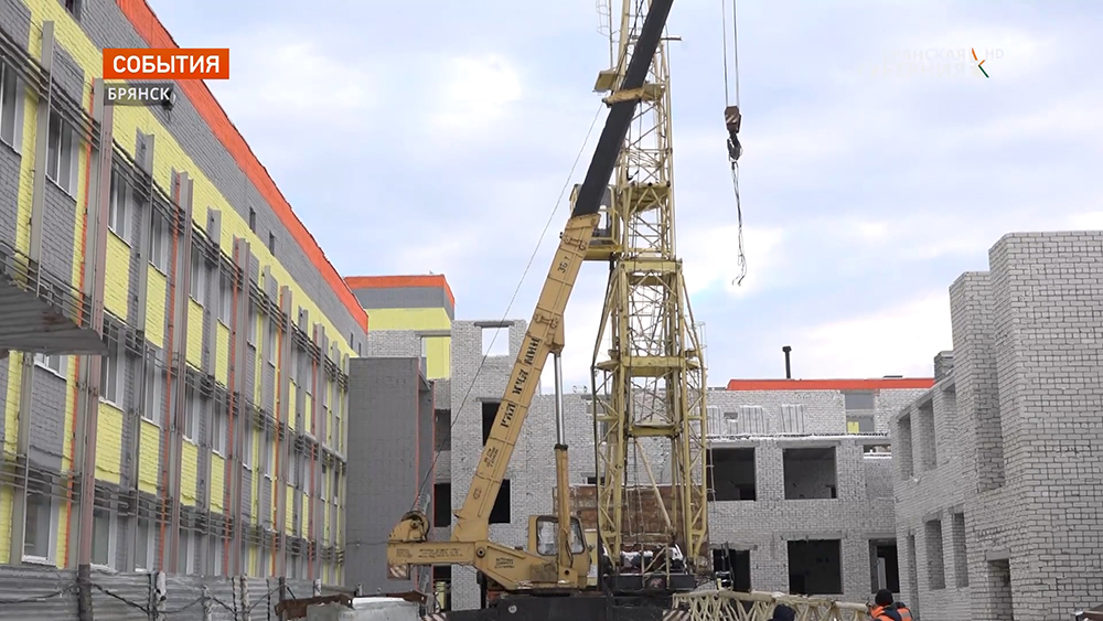 Продолжается строительство нового хирургического комплекса