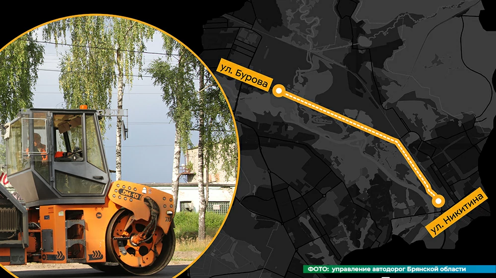 В Брянске в этом году проведут капремонт дороги по улице Речной