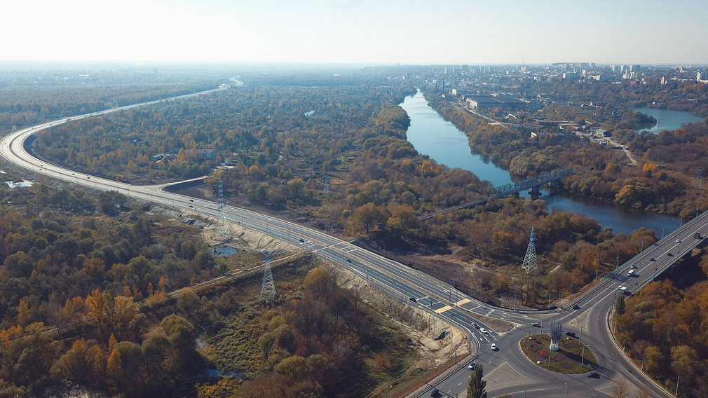 Автодорогу — дамбу Брянск 1 — Брянск 2 назвали проспектом Героев