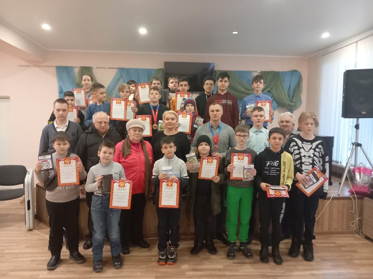 Карачевские шахматисты участвовали в первенстве района