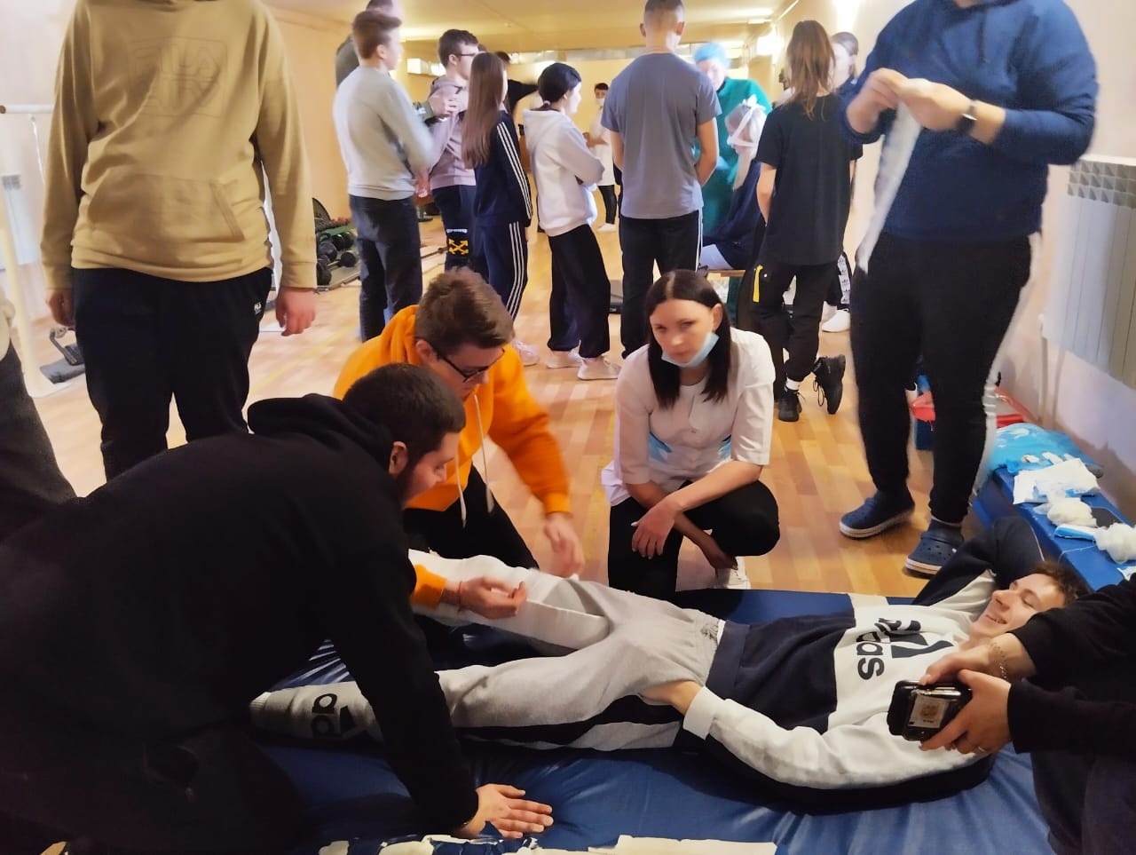 В Карачеве впервые прошел фестиваль военизированной подготовки среди молодёжи