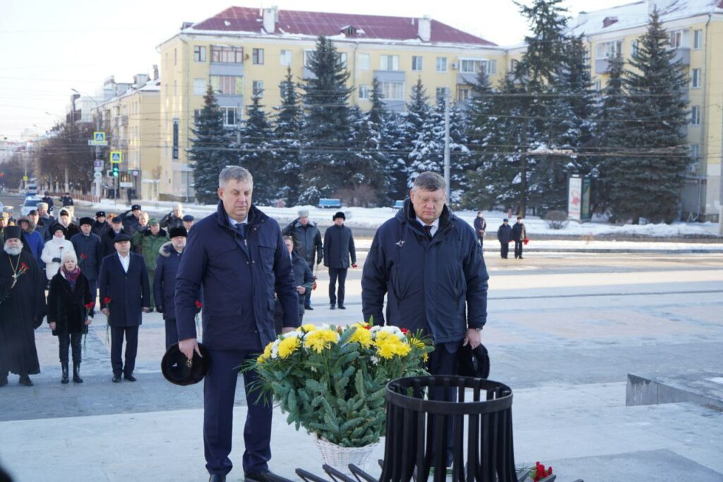 Брянскую область в День защитника Отечества посетил замминистра МВД РФ Игорь Зубов