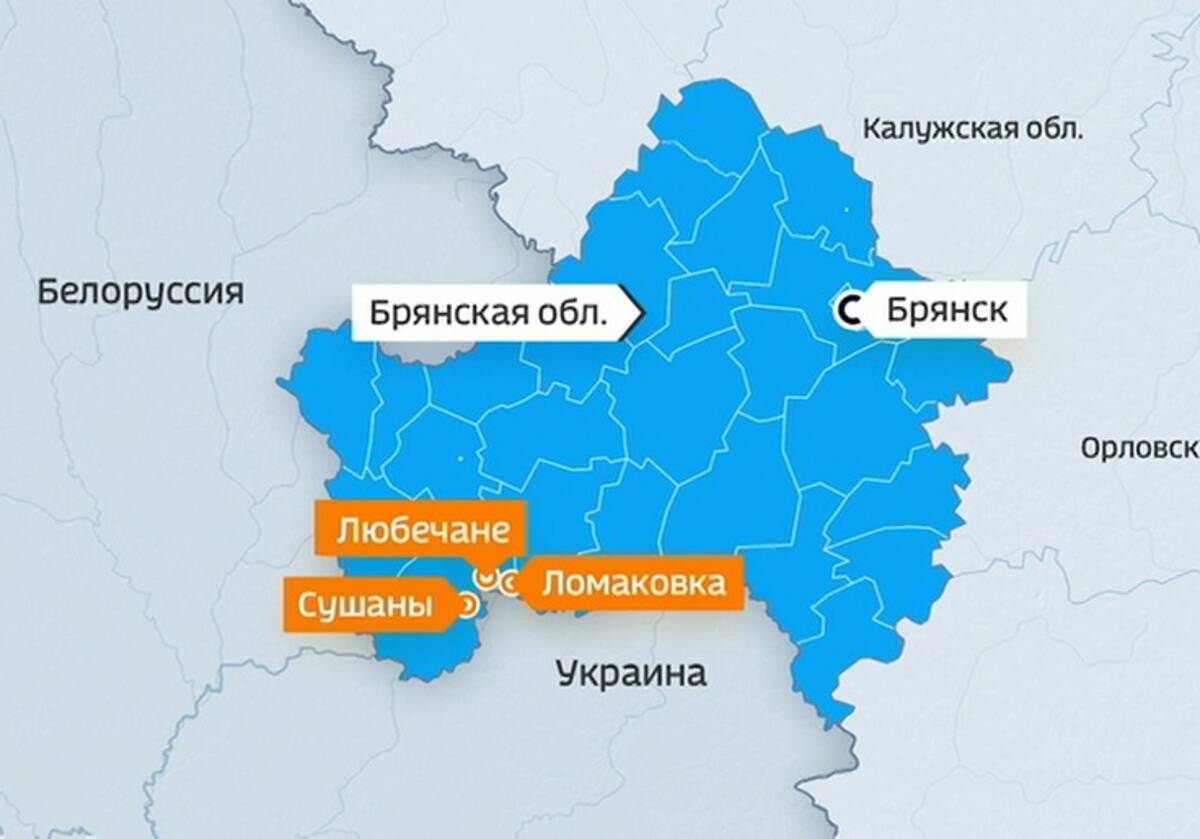 По атаковавшим Брянскую область укронационалистам нанесли артиллерийский удар