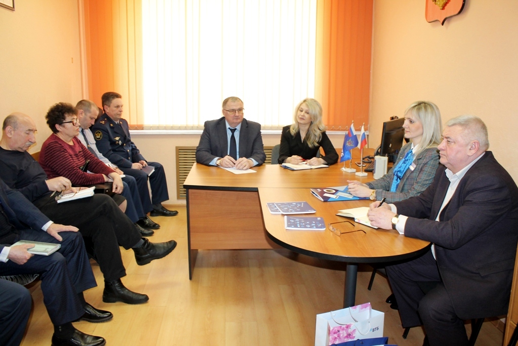 В УФСИН состоялось заседание Совета регионального отделения ООО ветеранов УИС области