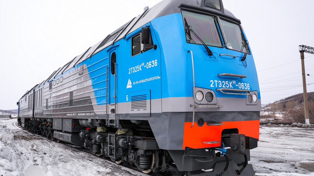 Брянские тепловозы работают на Краснобродском разрезе «Кузбассразрезугля»