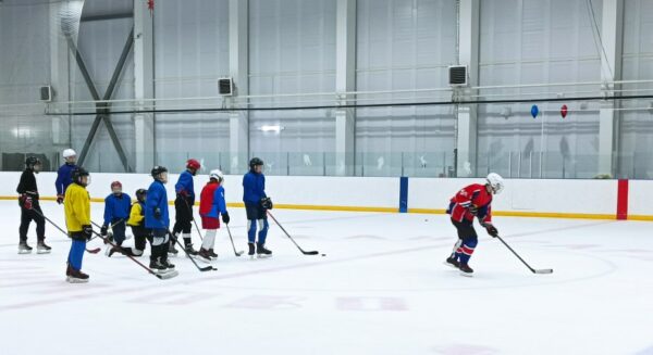 Хоккей на ФОКе в Климовском районе очень популярен