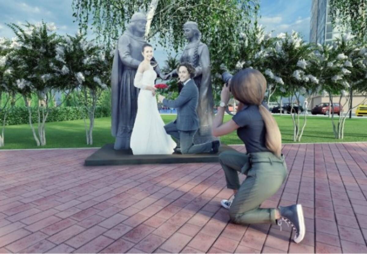 В Клинцах появится композиция «Петра и Февронии» из бронзы