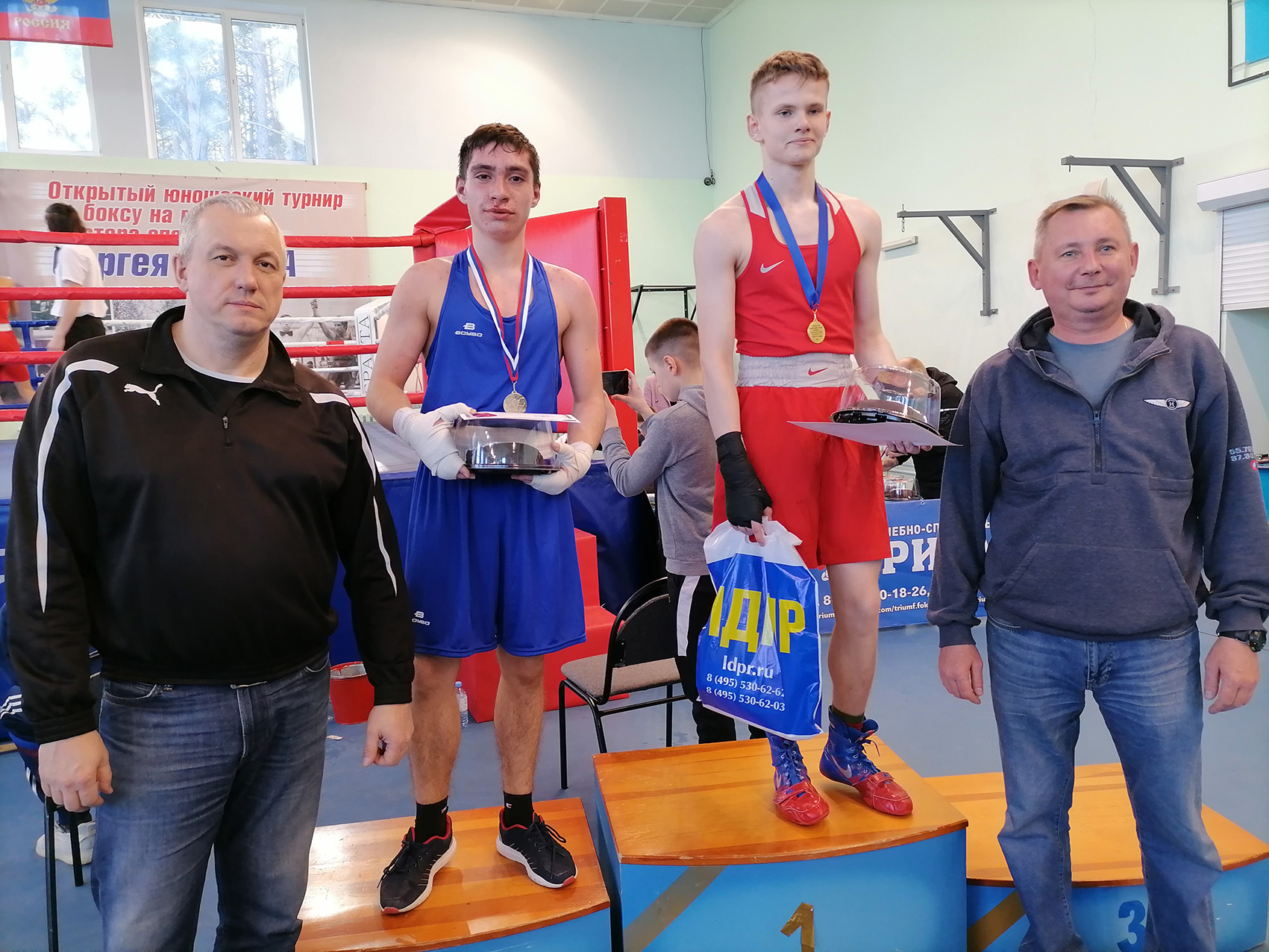 Карачевцы участвовали в турнире по боксу