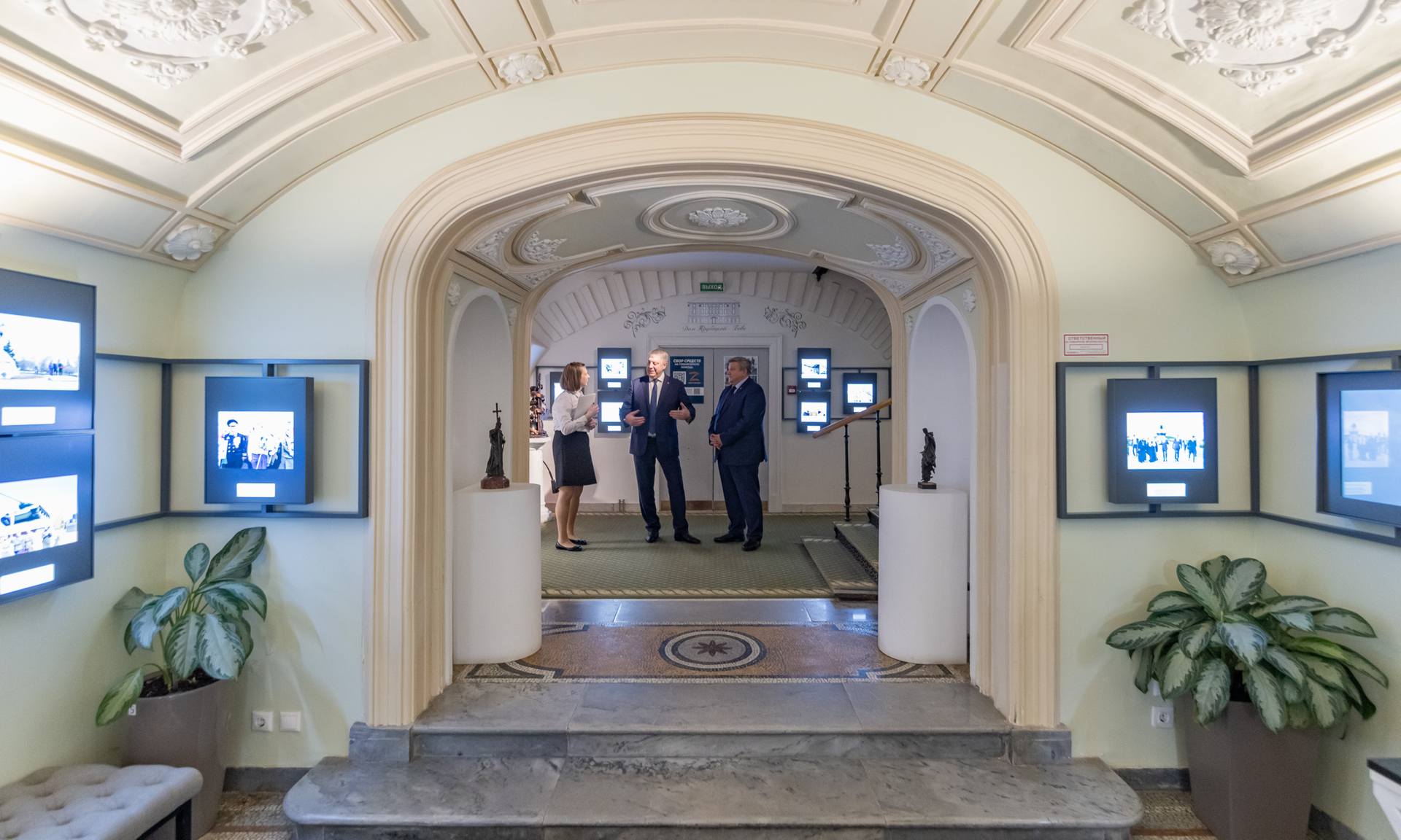 Александр Богомаз и Николай Овсиенко обсудили планы Российского военно-исторического общества на Брянщине