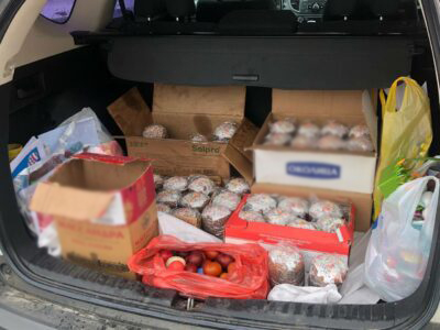 В Трубчевском районе военнослужащим СВО передали пасхальные подарки