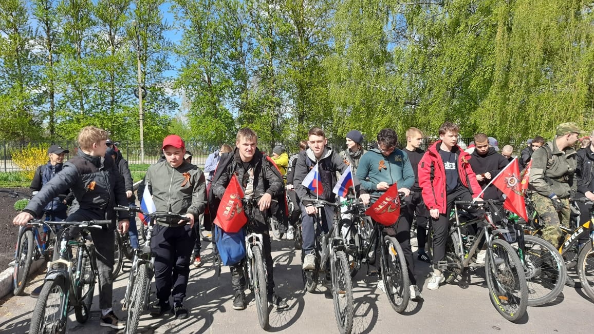В Карачевском районе стартовал велопробег «Дорогами Победы»