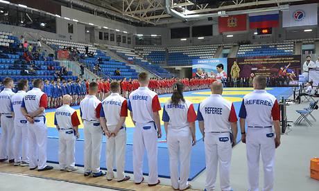 В Брянске прошли Всероссийские соревнования по самбо памяти монаха-воина Александра Пересвета