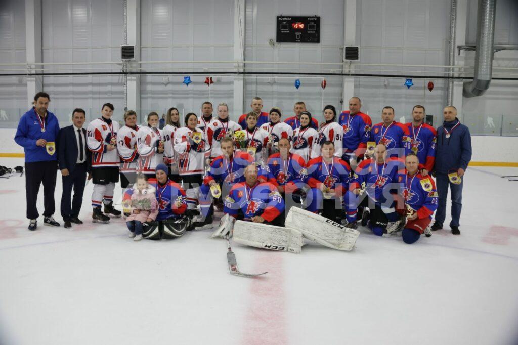 В брянском посёлке Климово прошел хоккейный батл