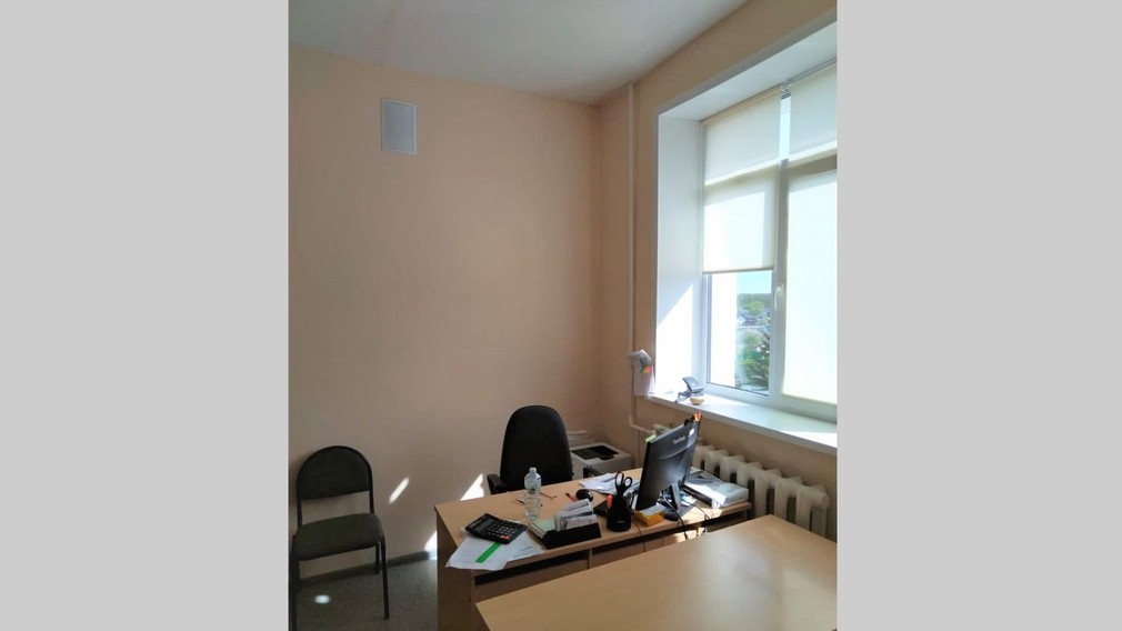 В Брянской области продолжается капремонт поликлиники Красногорской ЦРБ