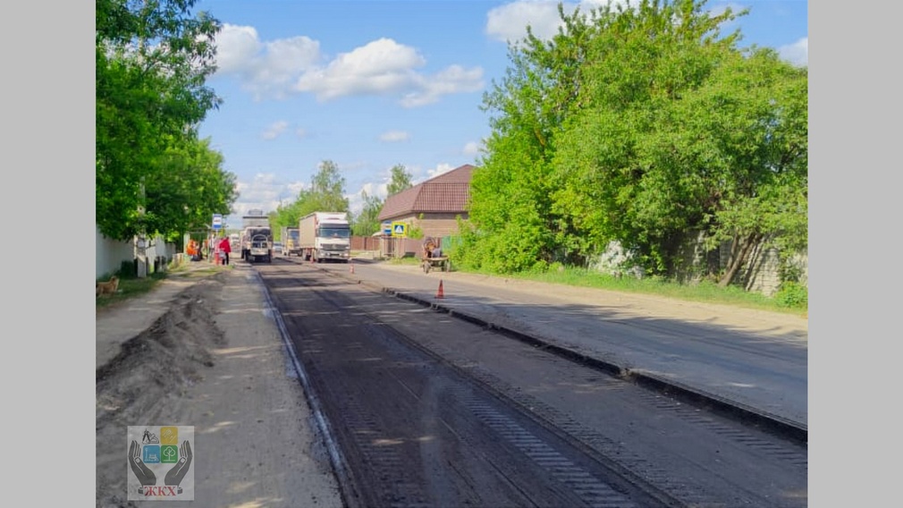 В Брянске на улице Снежетьский Вал строят автодорогу
