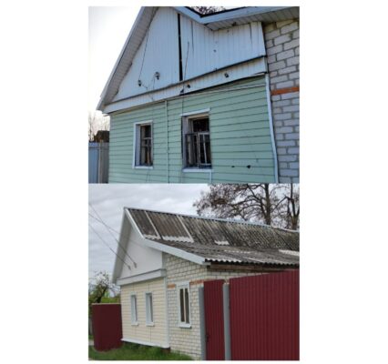 Пострадавшим от обстрелов жителям Климовского района помогают восстановить имущество