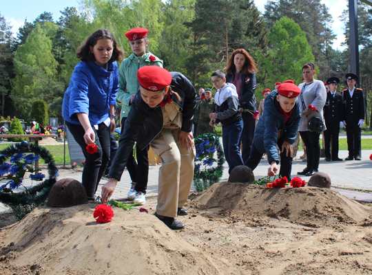 На жуковском кладбище прошло торжественное перезахоронение воинов Великой Отечественной войны