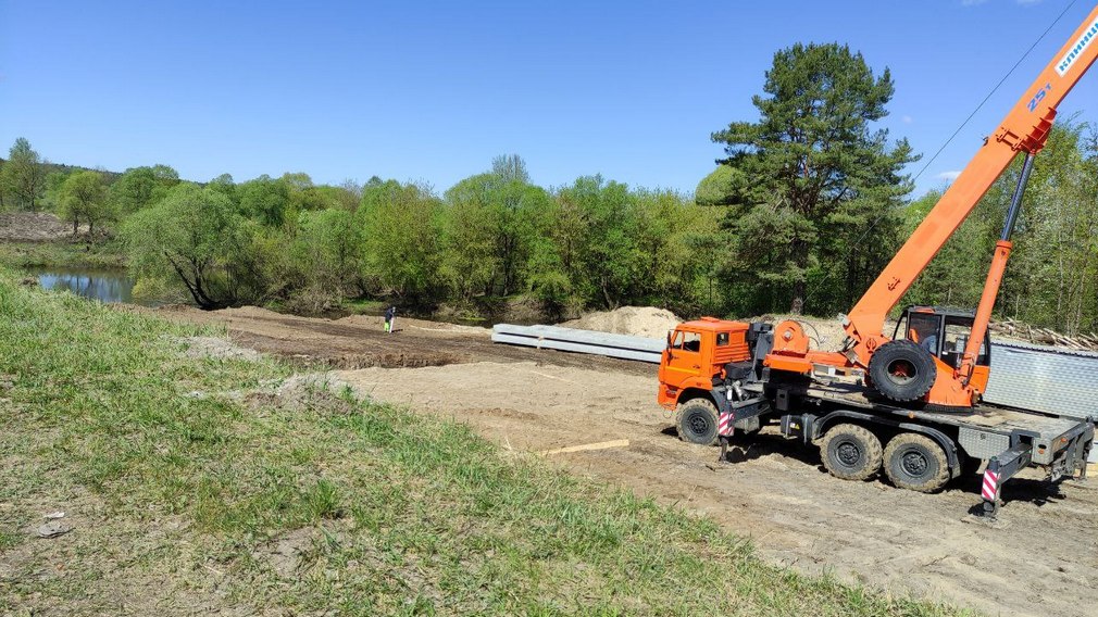 Начинается строительство моста на подъезде к г. Фокино