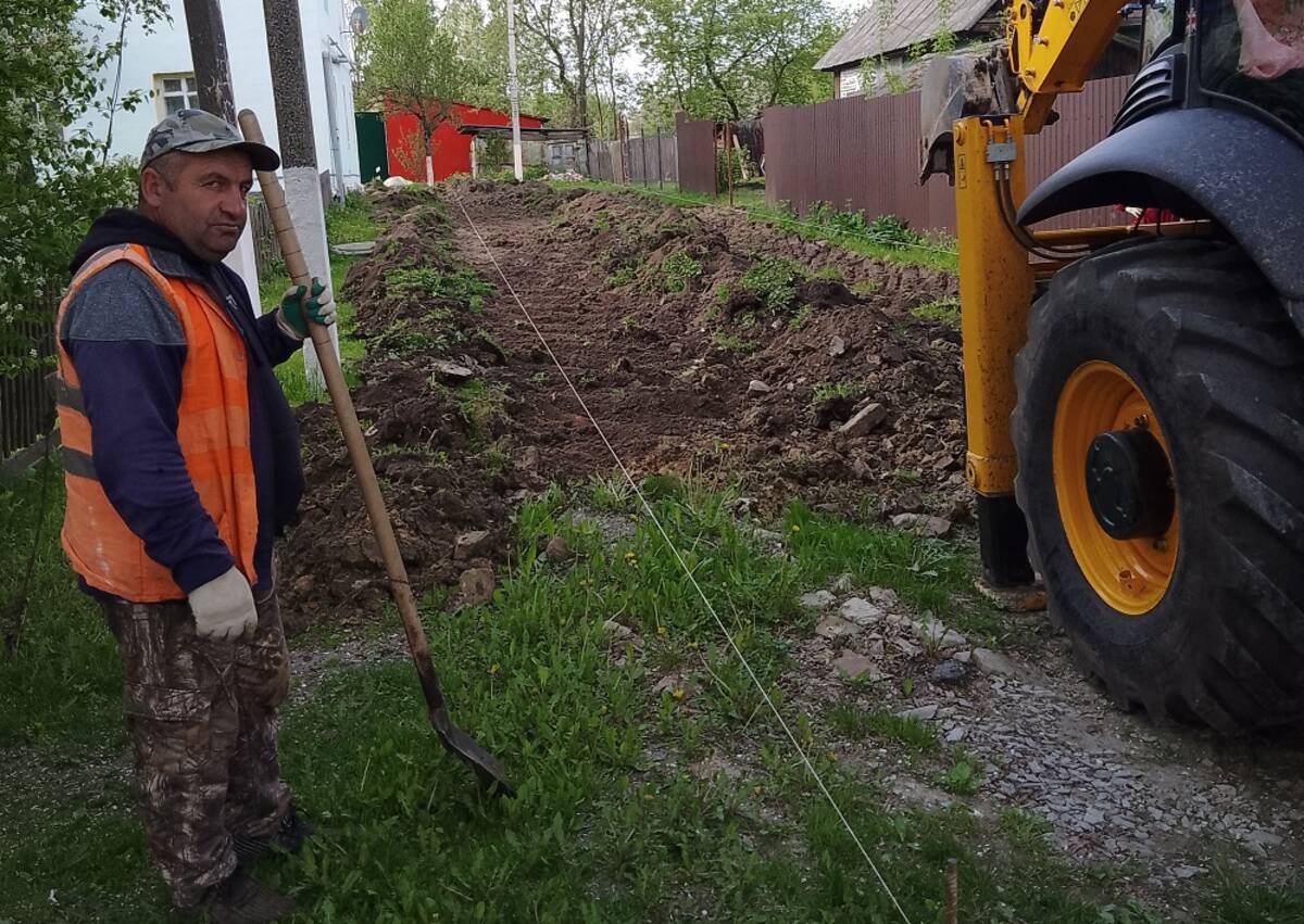 В Брасовском районе Брянщины благоустраивают дворы