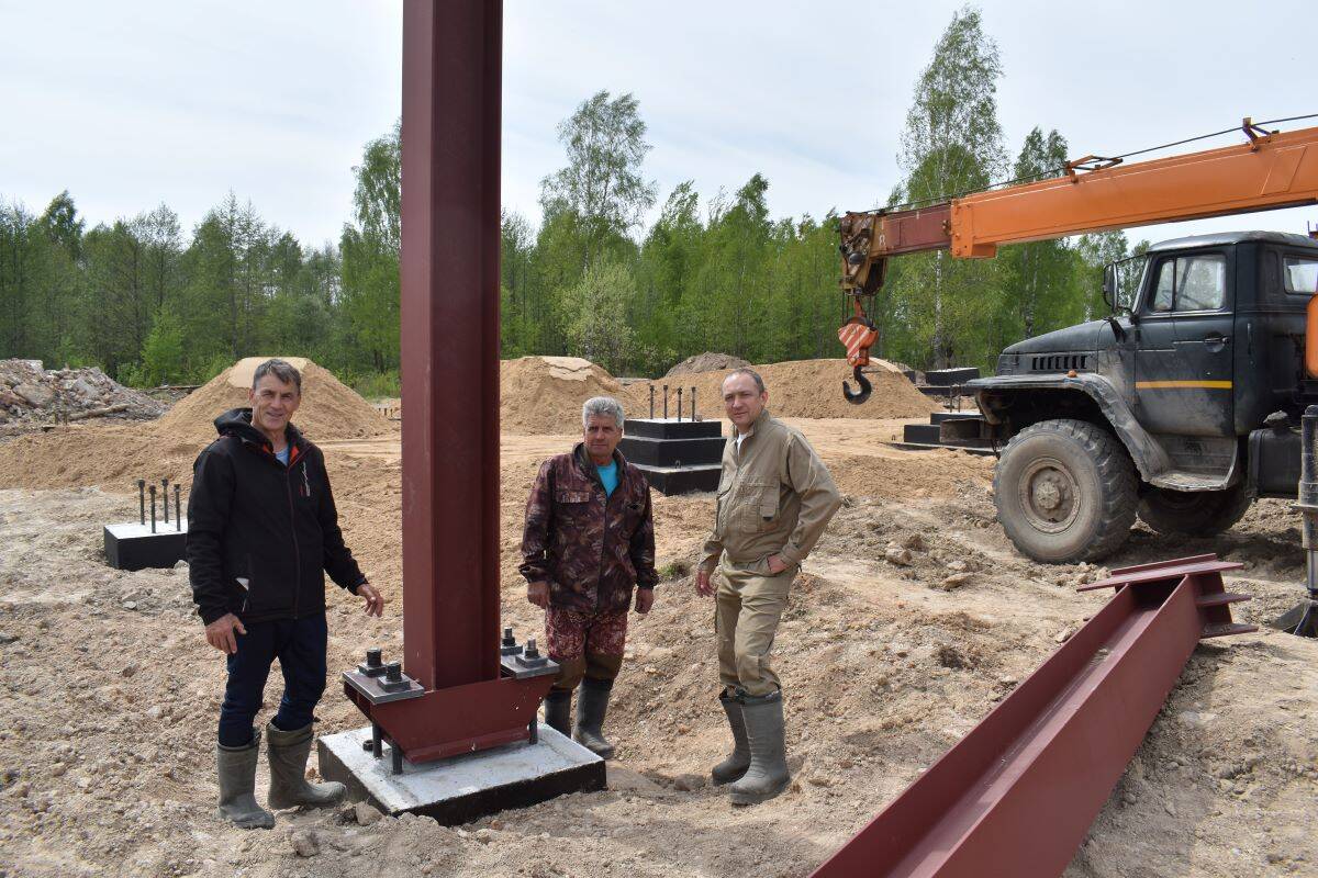 Фруктохранилище строится в Клетнянском районе Брянщины