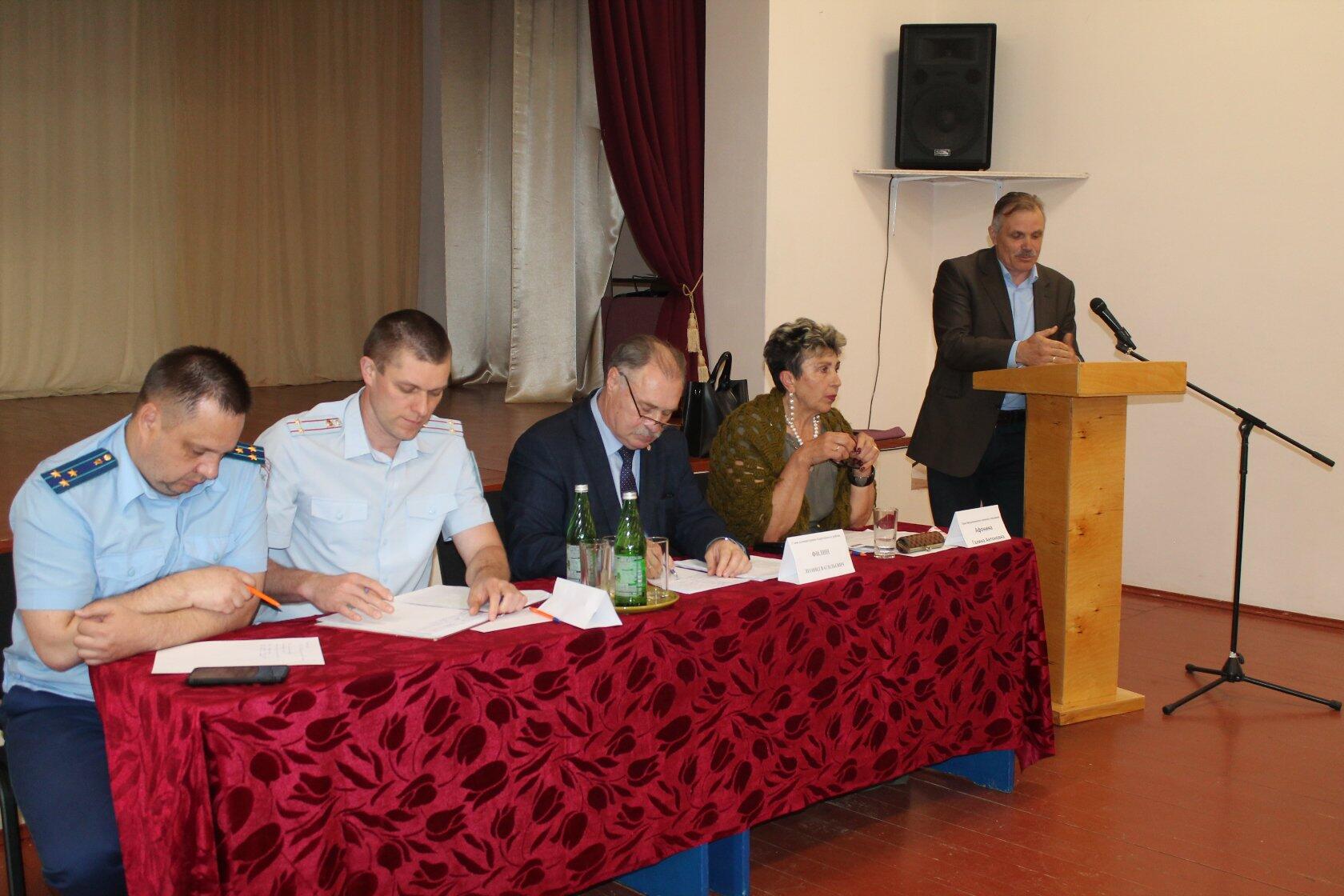 В Верхопольском сельском поселении Карачевского района состоялся сход граждан