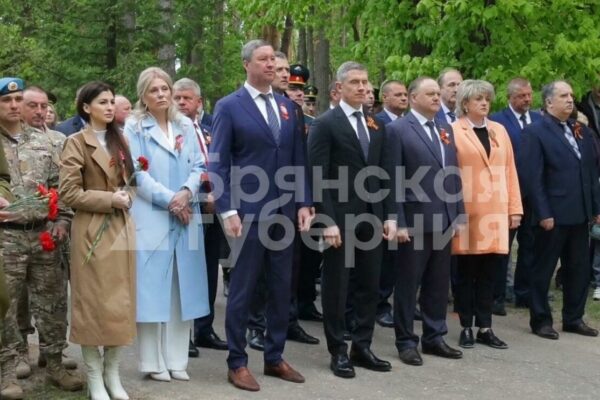 В брянских Клинцах состоялось торжество в честь 78-й годовщины со Дня великой Победы