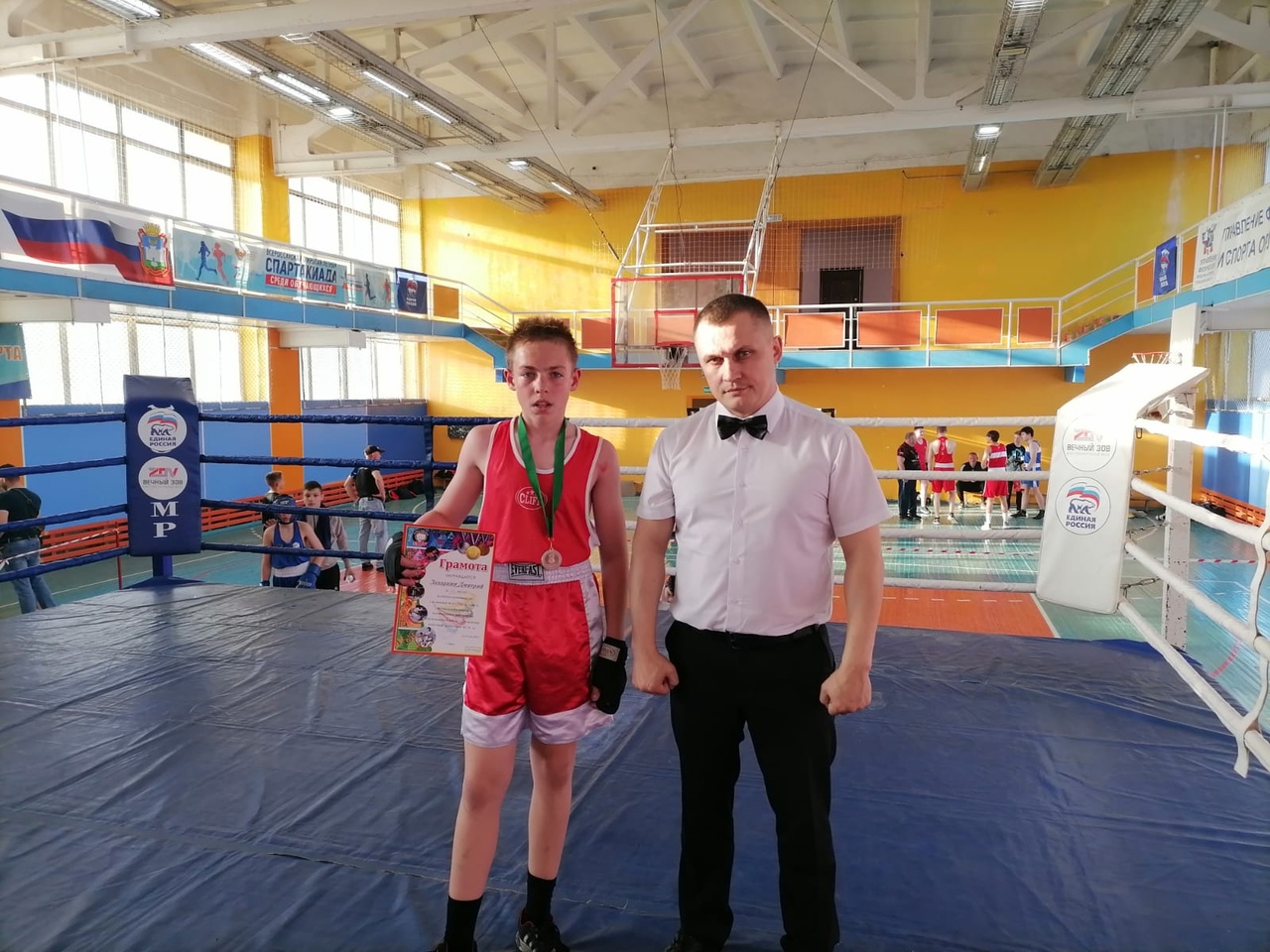 Юные карачевские боксеры — победители турнира «Внуки героев Победы»