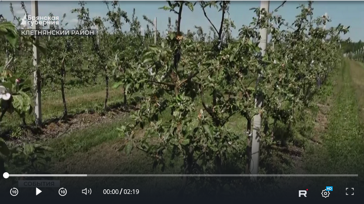 Предприятие «Брянский сад» посетил губернатор Александр Богомаз