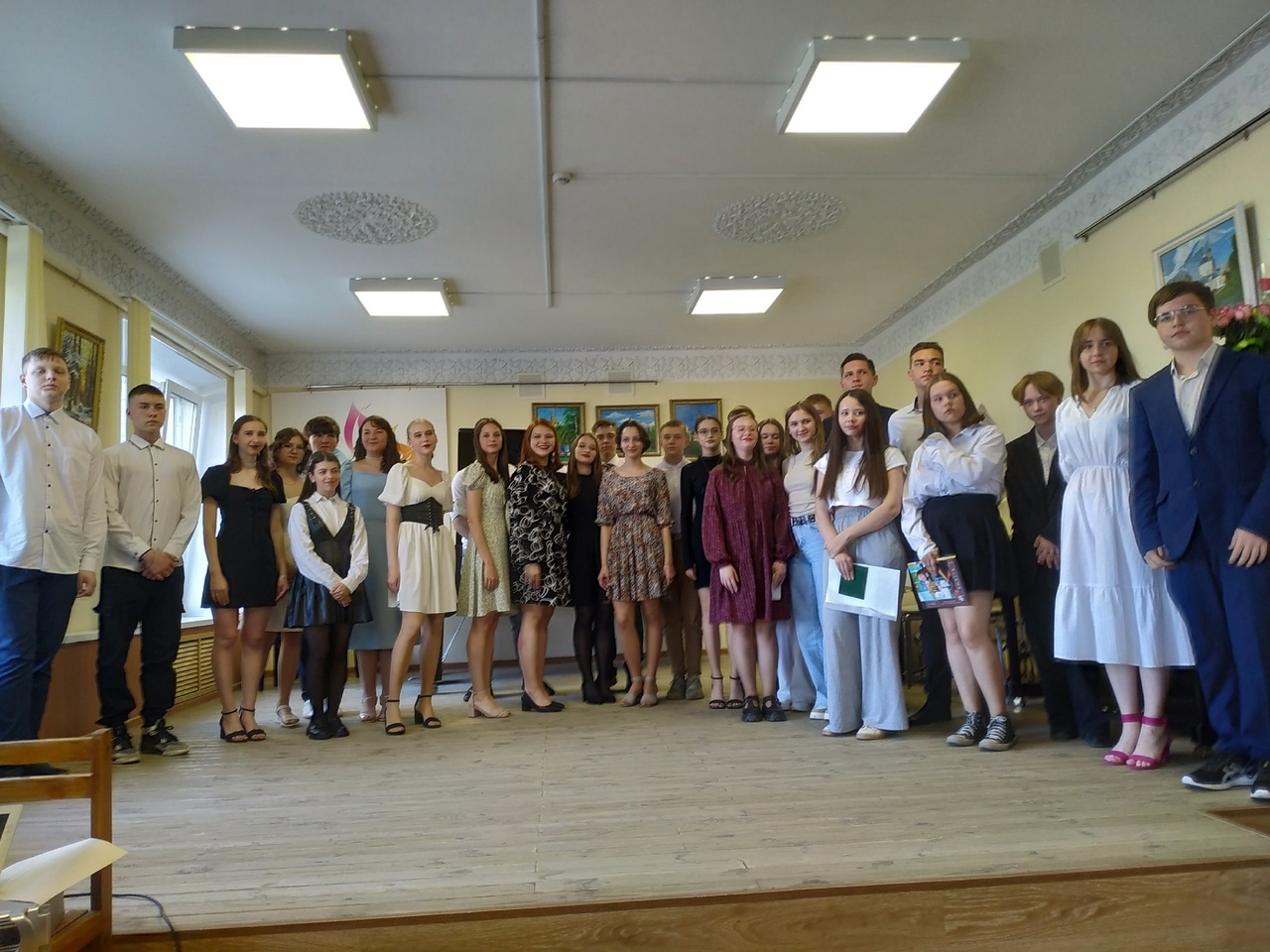 Выпускной вечер в Карачевской школе искусств