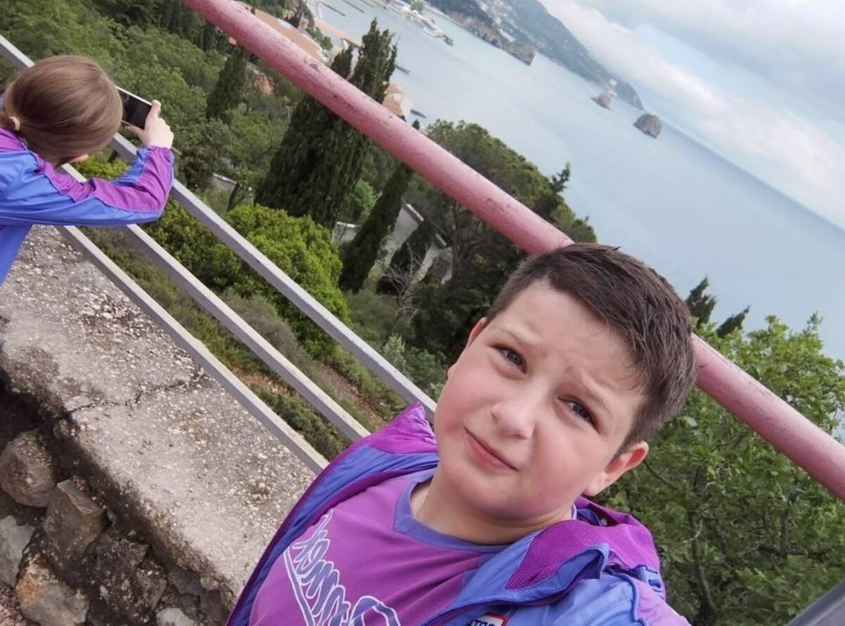 Юный брянский герой Фёдор Симоненко отдыхает в Артеке