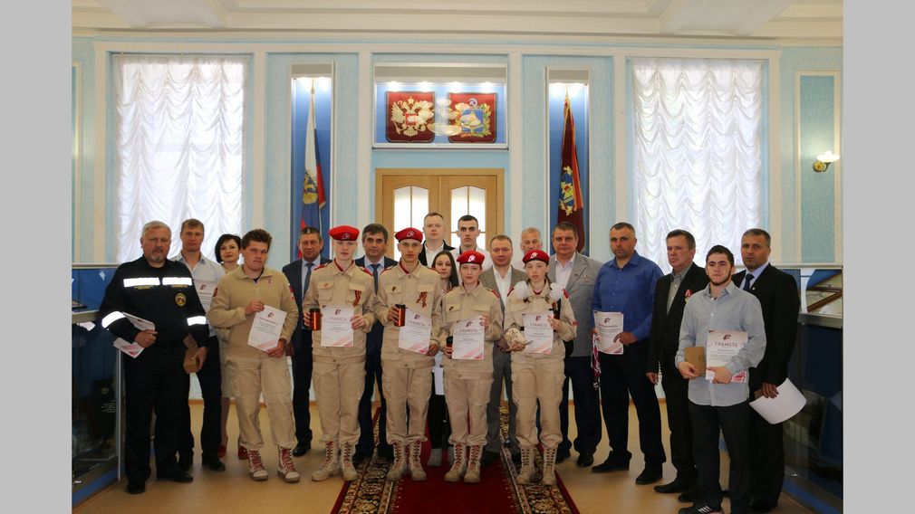 В Брянске состоялось мероприятие в честь 7-й годовщины «Юнармии»