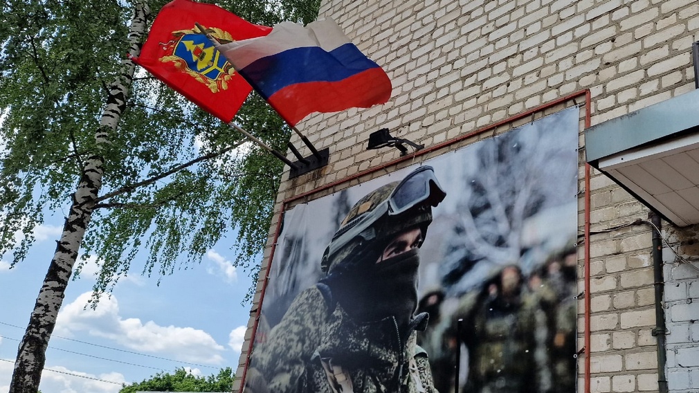 Брянские добровольцы отправились к месту несения службы