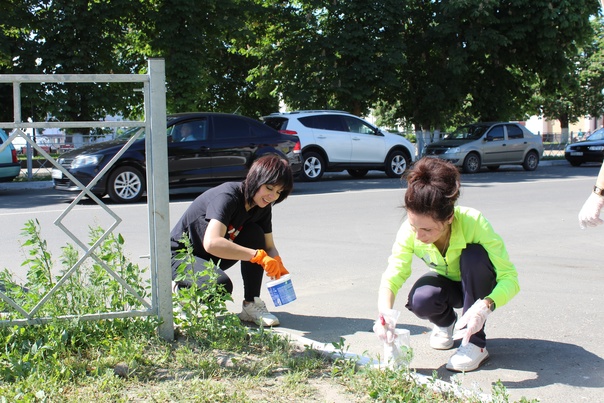 В Карачевском районе продолжается масштабное благоустройство